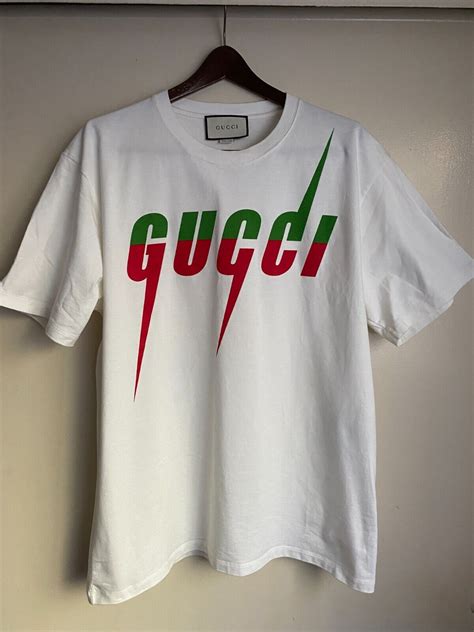 gucci green and red tshirt|Gucci t shirt men price.